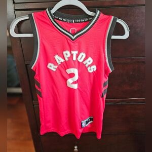 Toronto Raptors NBA jersey Leonard youth size med